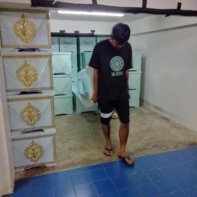 วันที่ 22 ตุลาคม 2568 วัดมัชฌิมาวนาราม ขอรับบริจาคโลงศพ