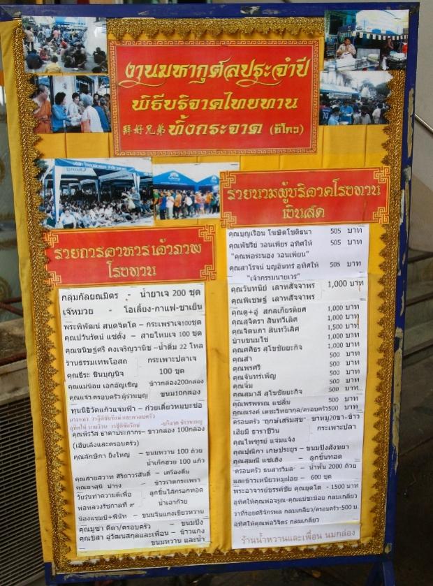 ประมวลภาพงานมหากุศลประจำปี พิธีบริจาคไทยทานทิ้งกระจาก (ซิโกว)