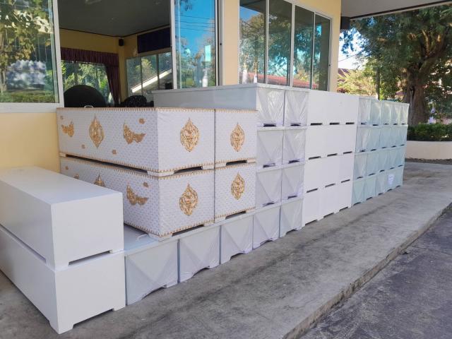 วันที่ 6 มกราคา 2569 วัดเขาคอก ขอรับบริจาคโลงศพ