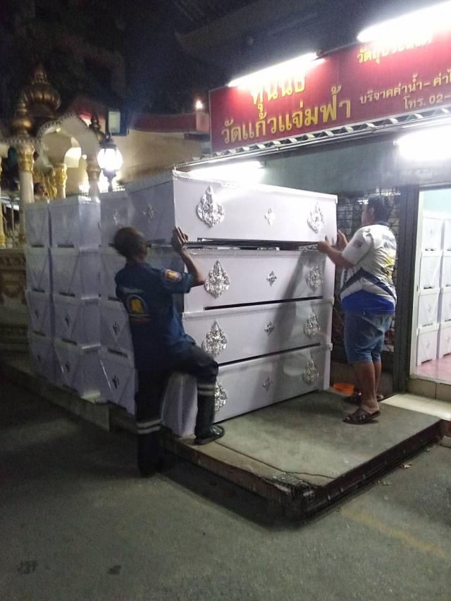 วันที่ 6 มกราคา 2569 วัดเขาคอก ขอรับบริจาคโลงศพ