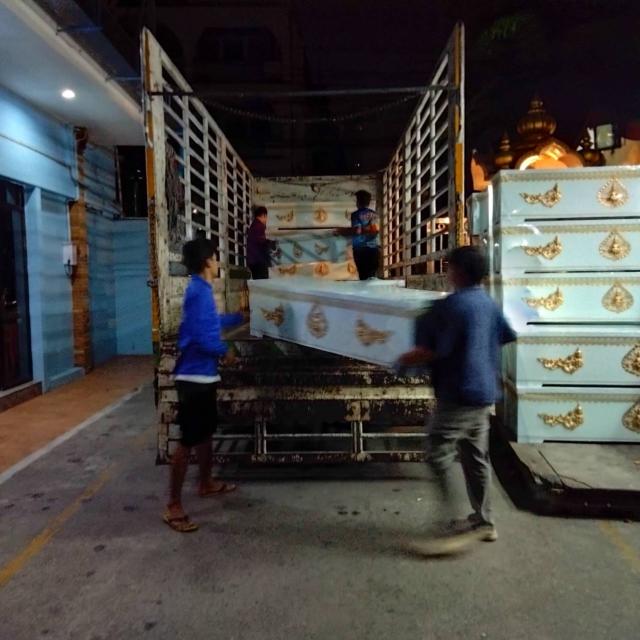 วันที่ 6 เมษายน 2569 ดมัชฌิมาวนาราม ขอรับบริจาคโลงศพ