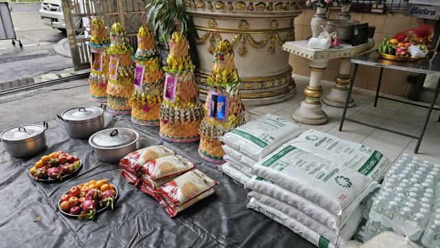 ประมวลภาพงานทำบุญเทกระจาด (ซิโกว) ที่ทุนนิธิวัดแก้วแจ่มฟ้า ปี 2568