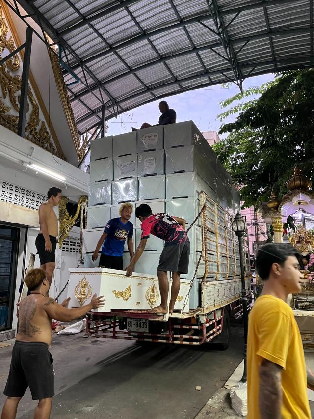 วันที่ 2 มิถุนายน 2567 มูลนิธิสว่างคีรีธรรม ขอรับบริจาคโลงศพ จำนวน 100 ใบ