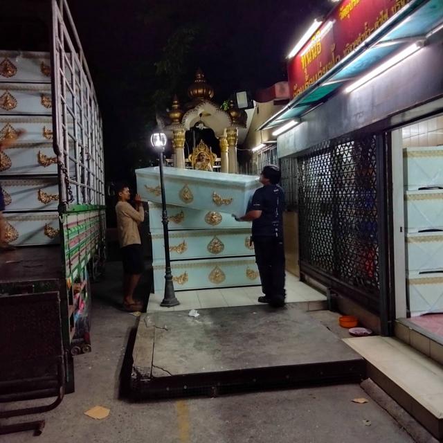 วันที่ 27 เมษายน 2569 วัดมัชฌิมาวนาราม ขอรับบริจาคโลงศพ